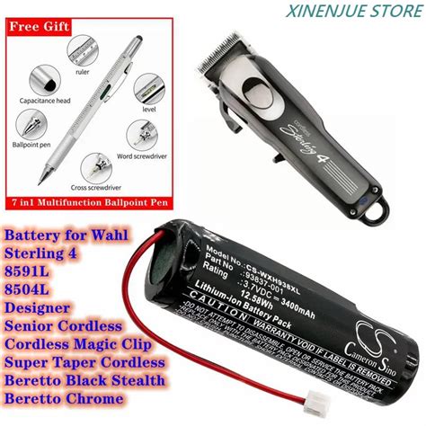 wahl hair clipper battery|wahl clipper battery replacement.